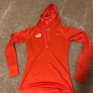 Nike hooded pullover with Advocare logo